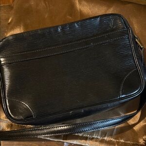 LV Black EPI Leather Bag